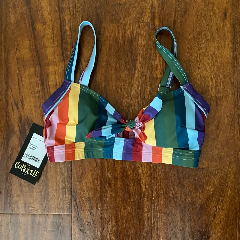 Rainbow Knot Bikini Top